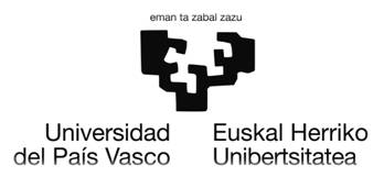 University of the Basque Country logo